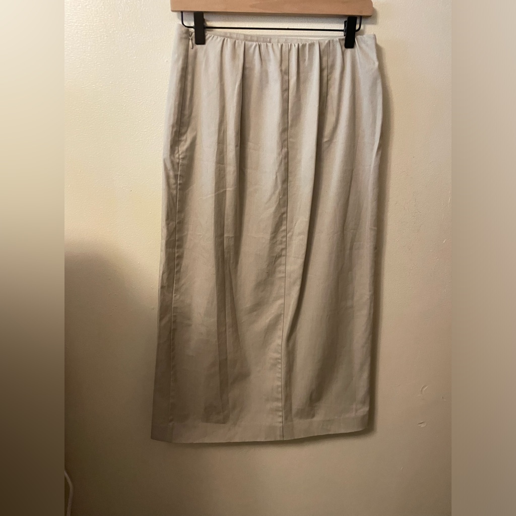 Nancy Bolen City Girl Khaki Skirt I. Size 8